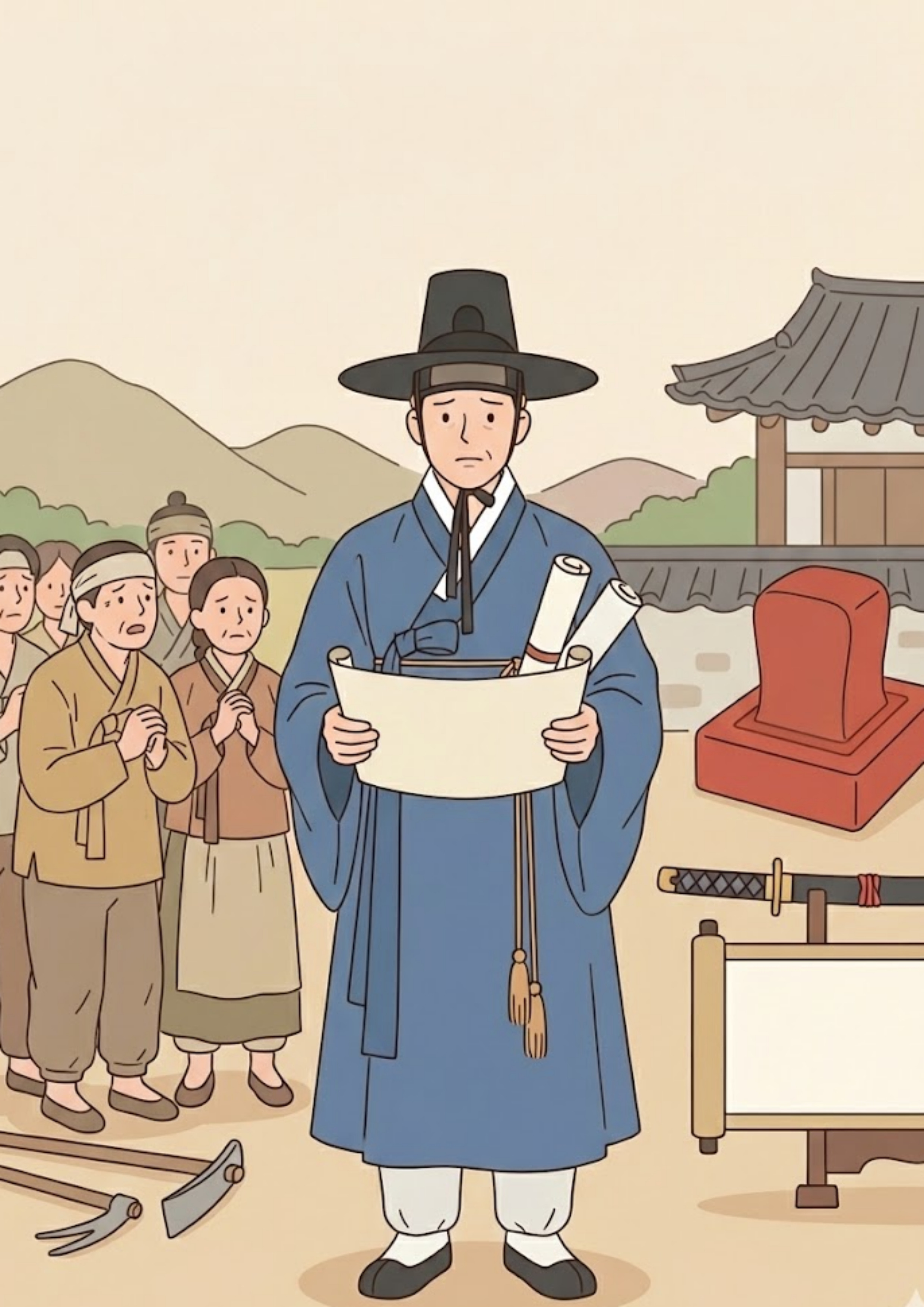 애민과 요예의 경계에 선 수령
