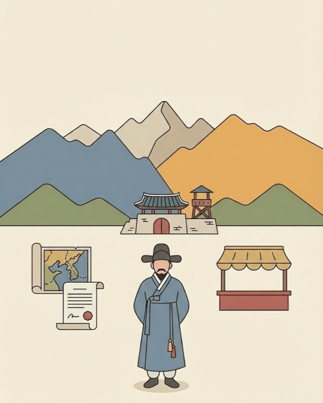 조선의 경계, 만남과 갈등의 무대