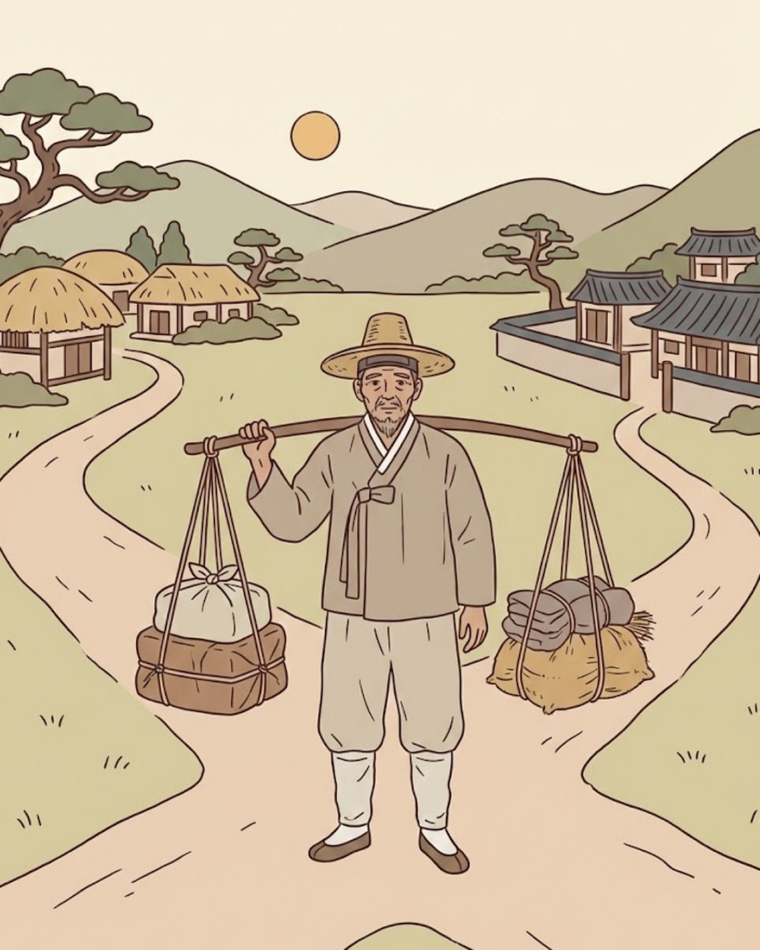 개성상인, 열 살에 장사의 길로 들어서다.