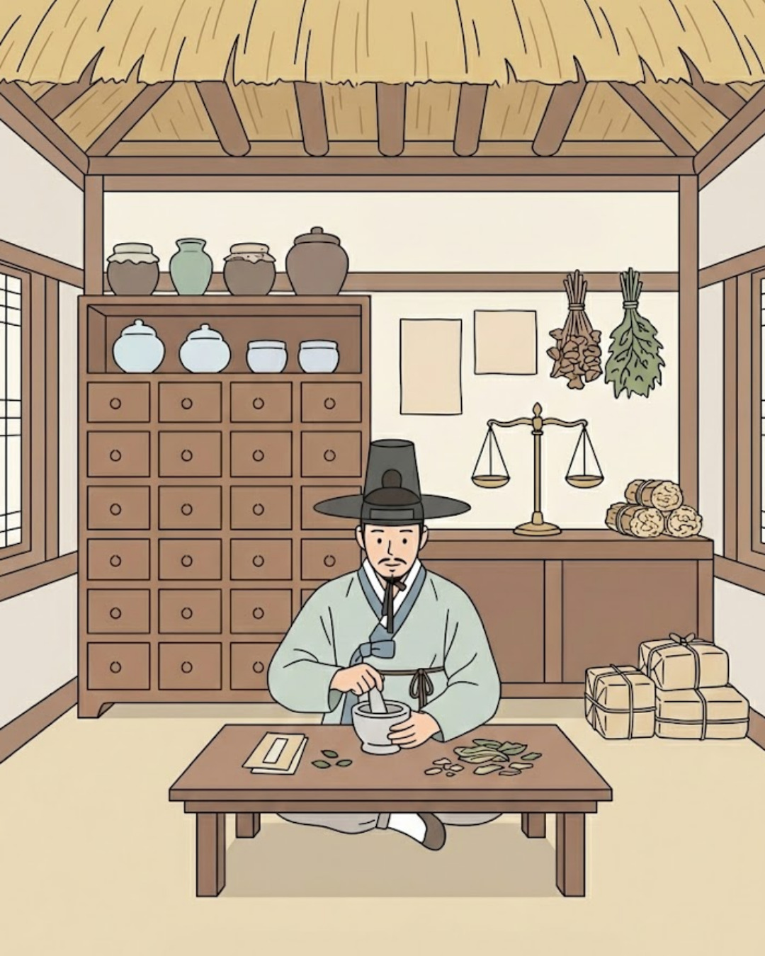 조선 사람들의 약국 이야기