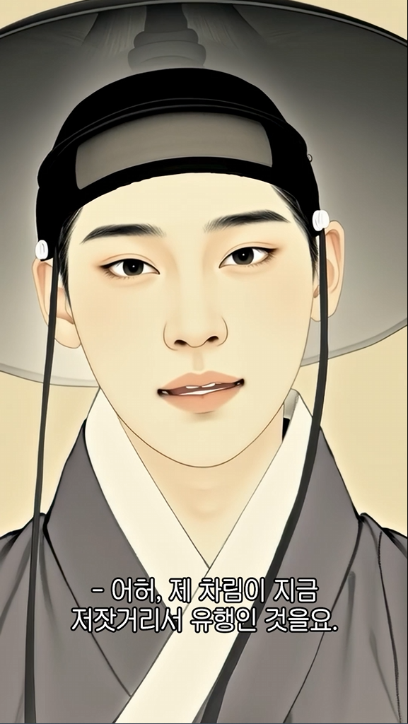 갓, 쓰지 말고 얹어야 제맛